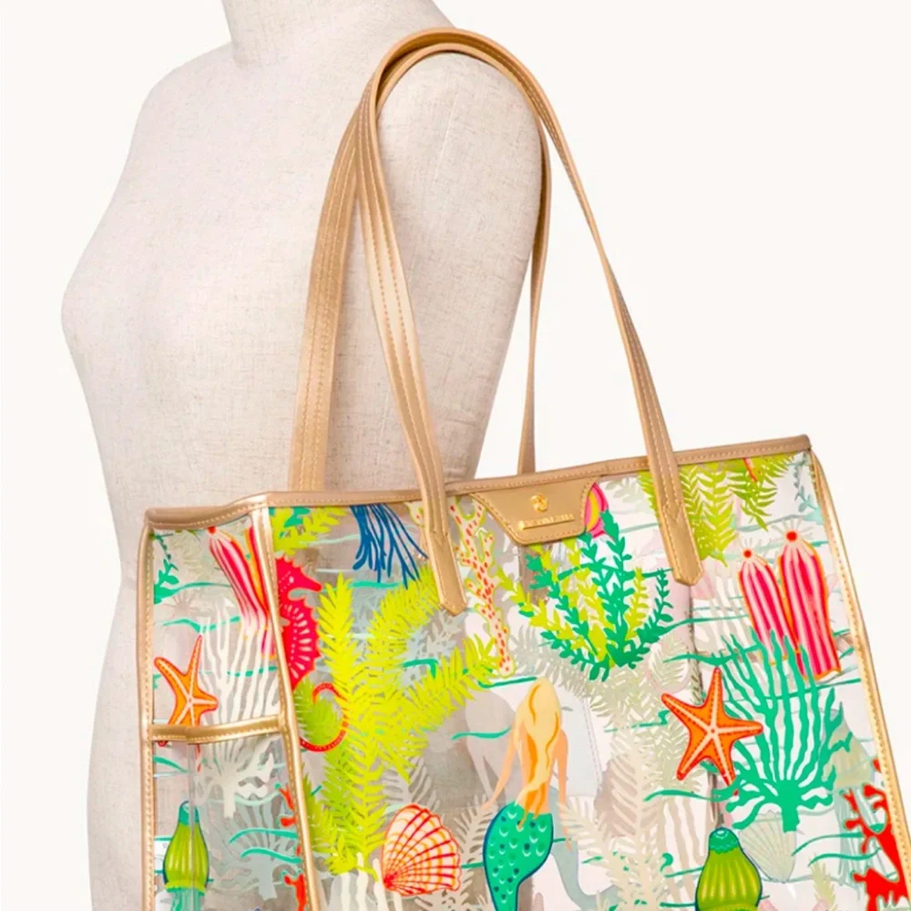 NWT Spartina 449 Mermaid Tote - Picture 2 of 2
